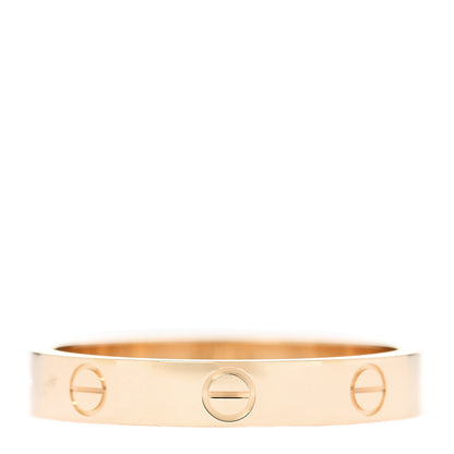 Cartier 18K Yellow Gold 3.5mm LOVE Wedding Band Ring 62 10 3 of 6