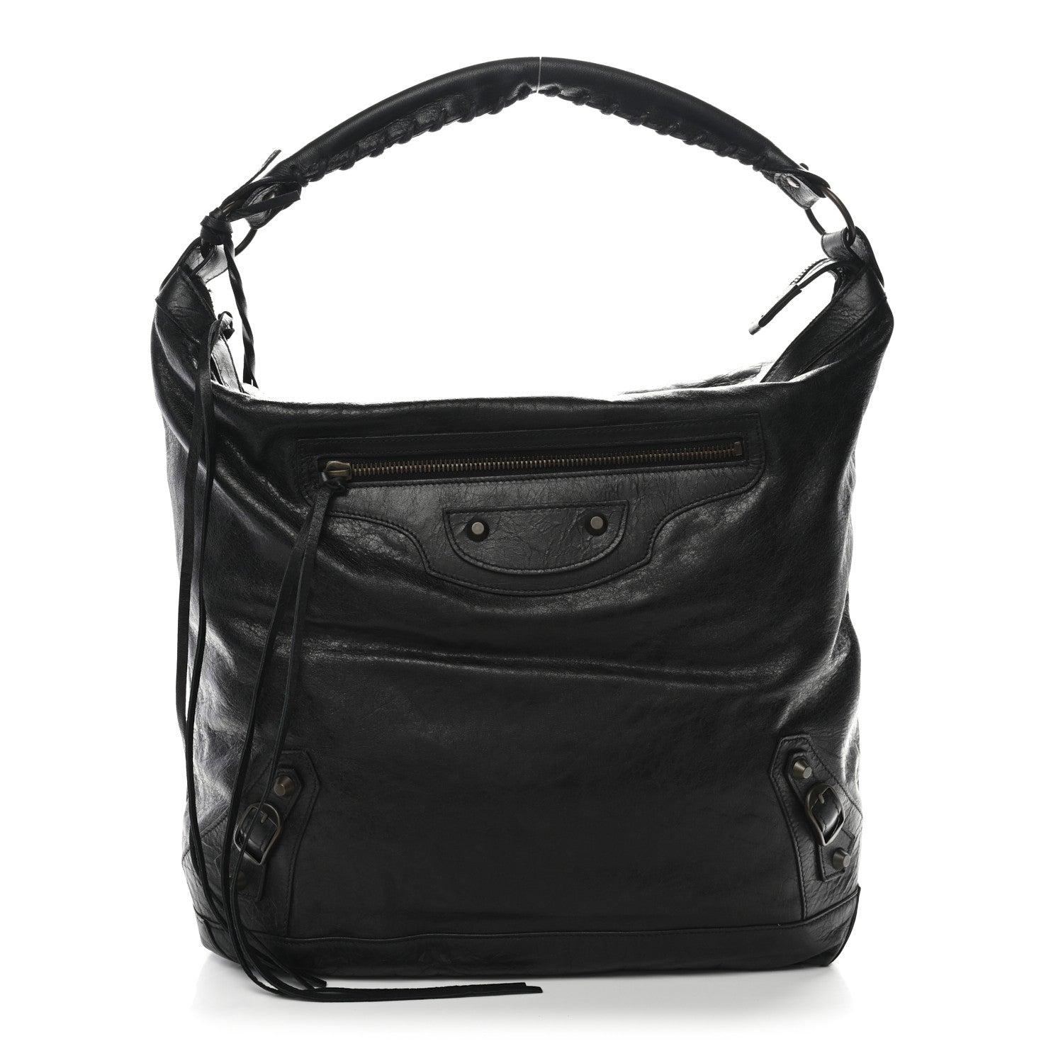 Balenciaga Agneau Classic Hardware Day Hobo Black 1 of 11