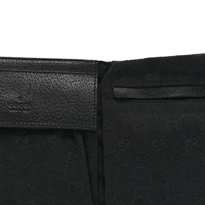 Gucci GG Monogram Double Pocket Belt Bag Black 8 of 10