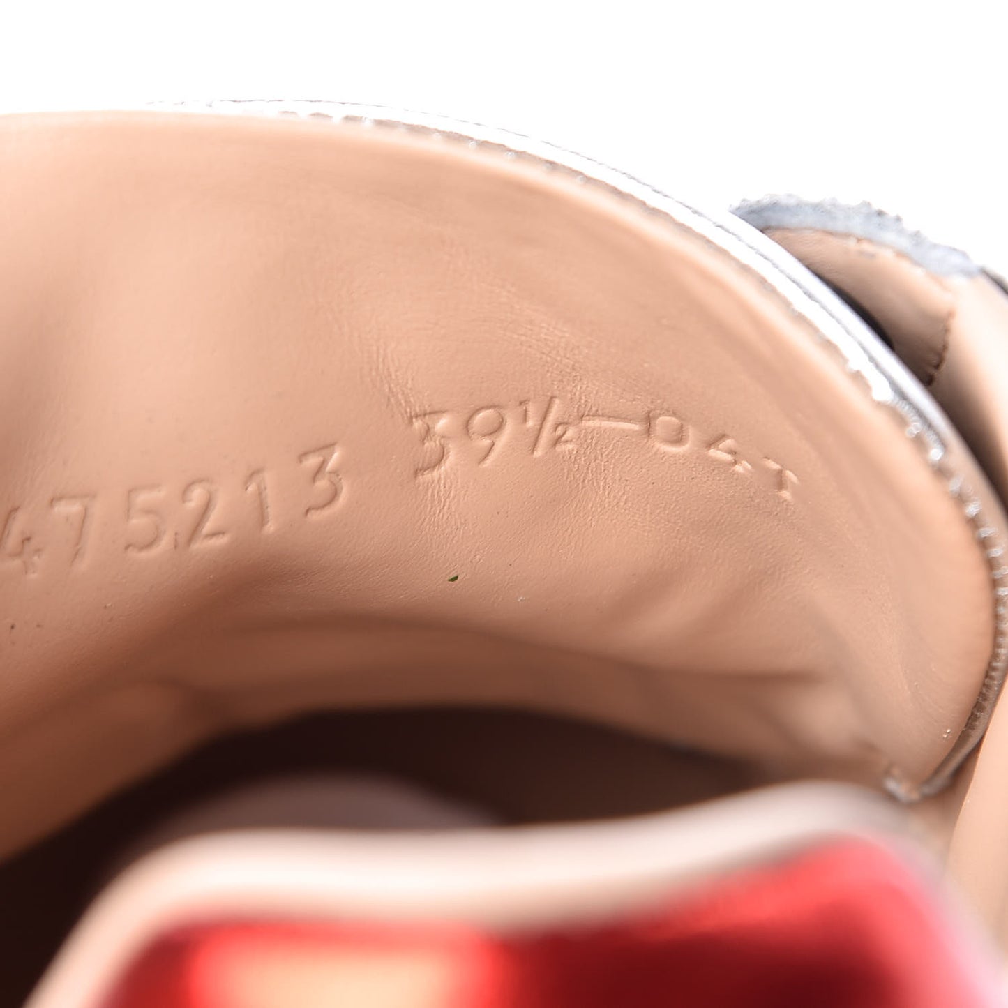 Glitter Web Womens Ace Sneakers 39.5 Silver