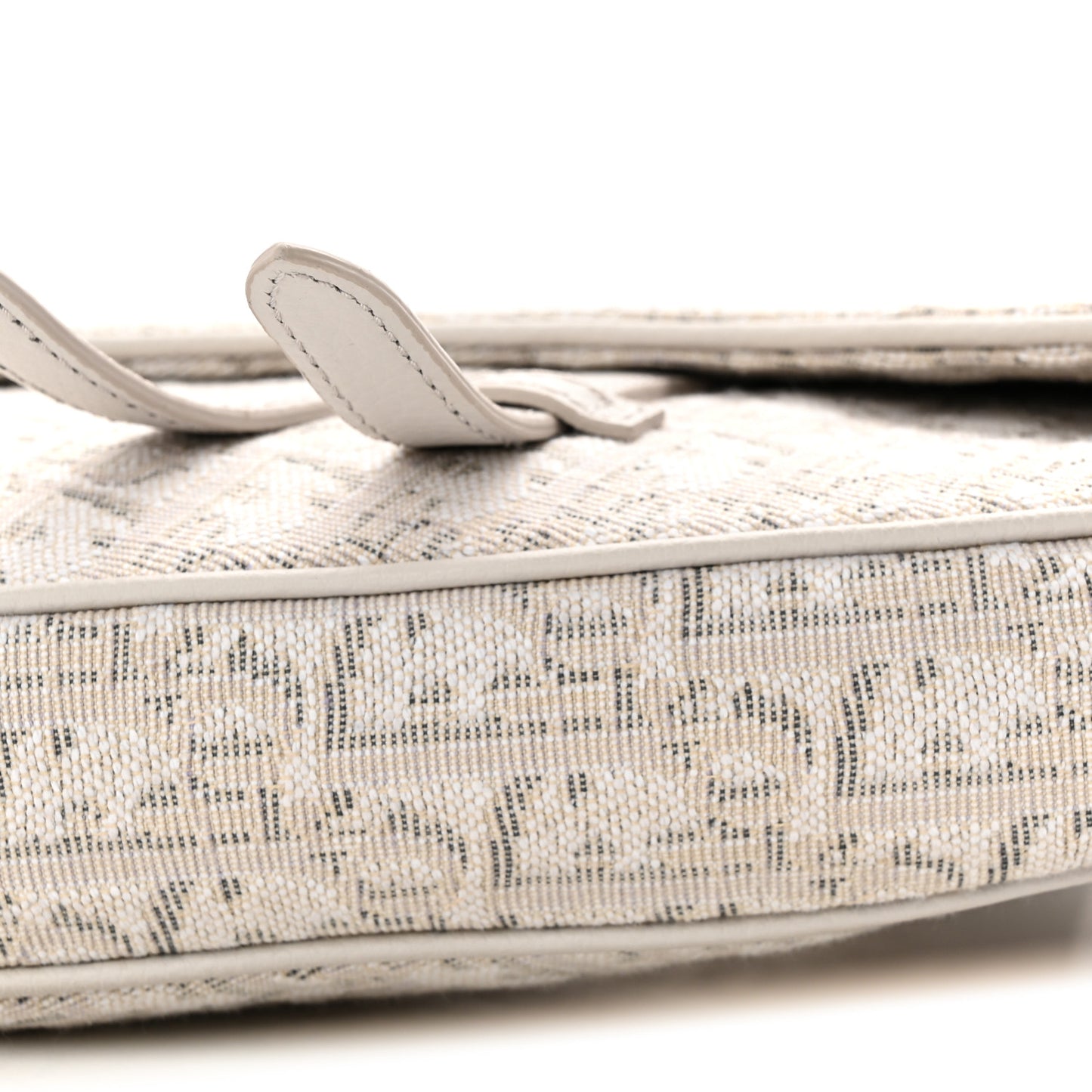 Oblique Mens Saddle Bag Grey