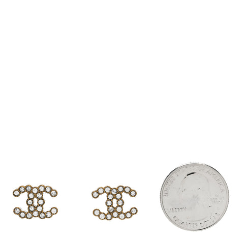 Crystal City Of Lights CC Earrings Gold