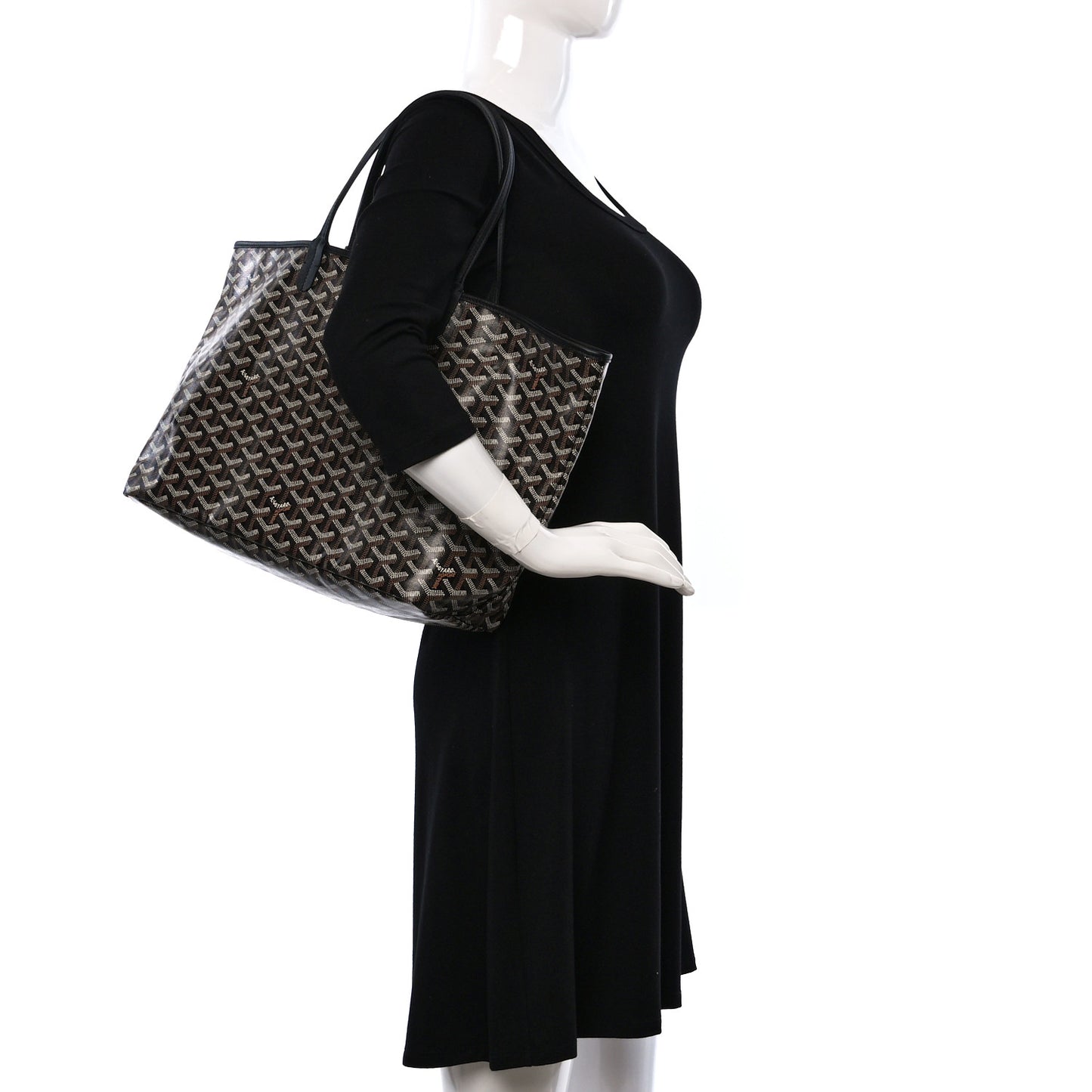 Goyardine Saint Louis PM Black