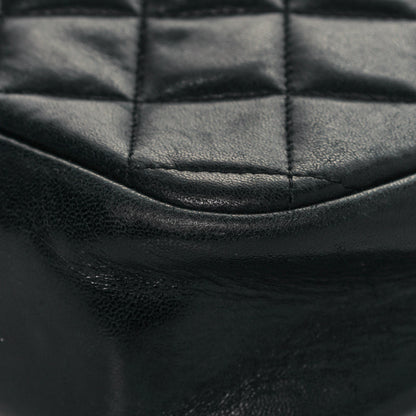 Chanel Lambskin Quilted Shoulder Bag Black 12 of 19