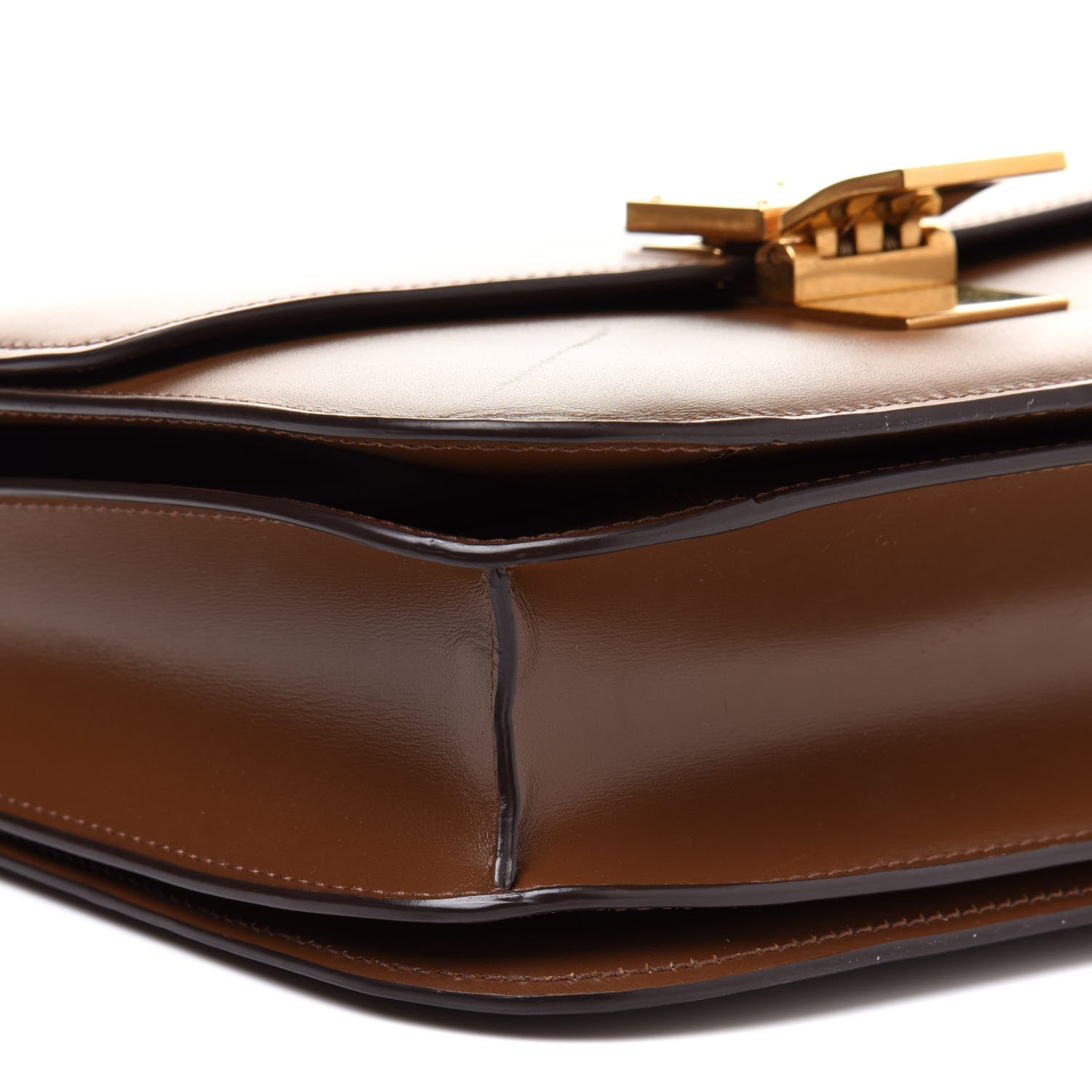 Celine Box Calfskin Medium Classic Box Flap Bag Camel 9 of 14