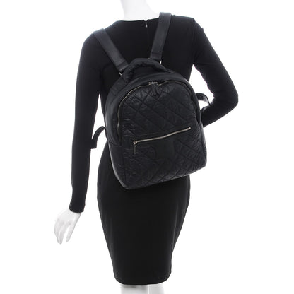 Chanel Nylon Quilted Coco Cocoon Backpack Black 2 of 9