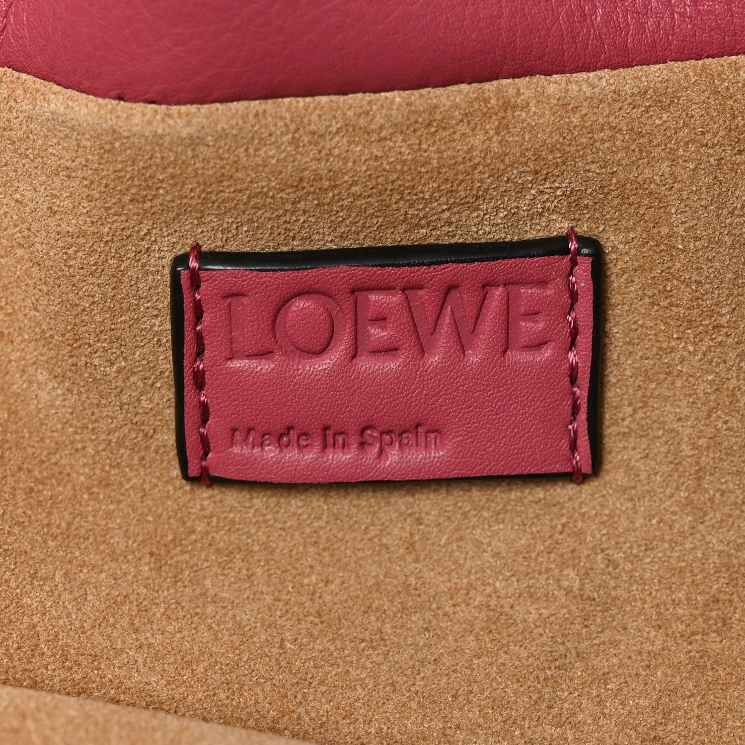 Loewe Calfskin Mini Flamenco Knot Clutch Pink 6 of 9