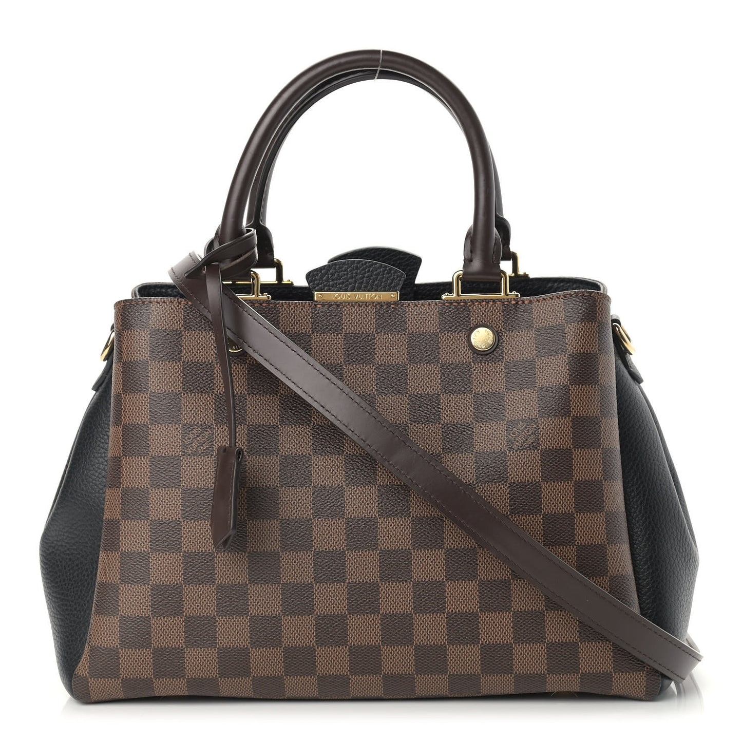Damier Ebene Cuir Taurillon Brittany Black