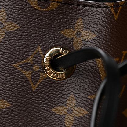 Louis Vuitton Monogram Neonoe MM Black 10 of 11