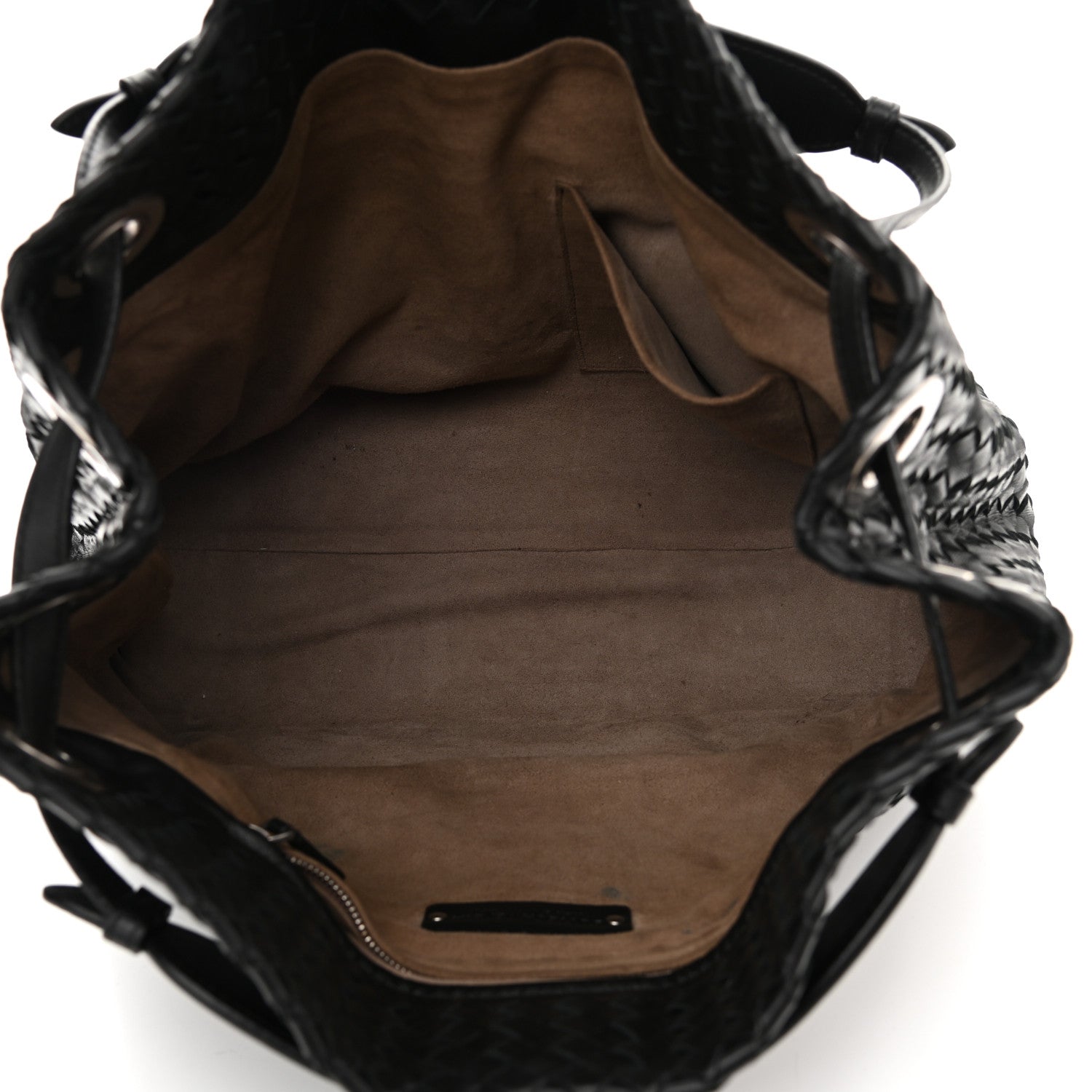 Bottega Veneta Nappa Intrecciato Medium Garda Bag Black 5 of 12