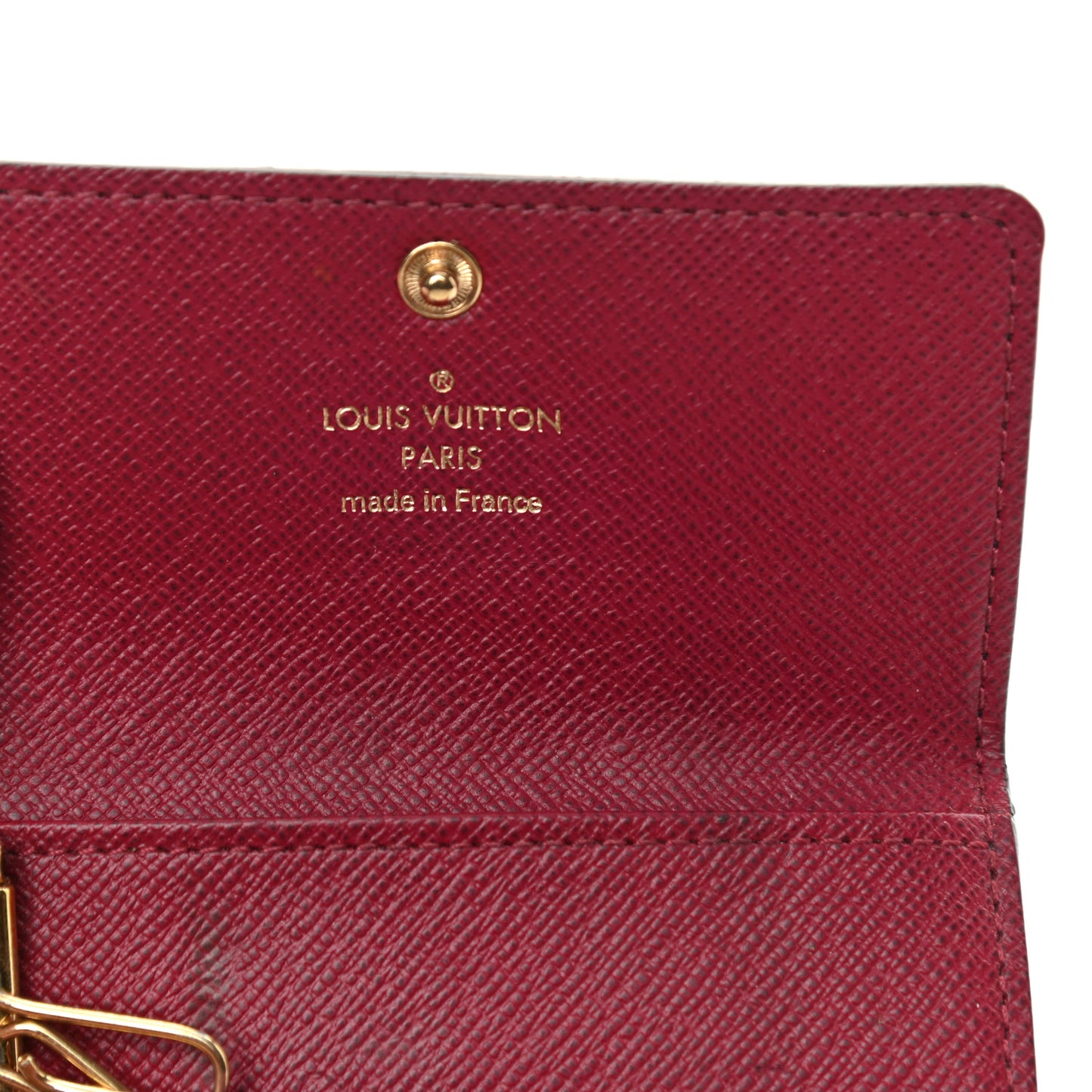 Monogram 6 Key Multicles Holder Fuchsia