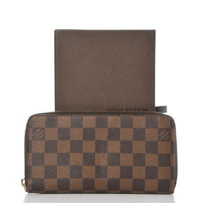 Louis Vuitton Damier Ebene Zippy Wallet 9 of 9