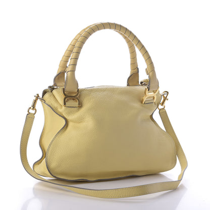 Chloe Calfskin Medium Marcie Satchel Sunlight 4 of 10