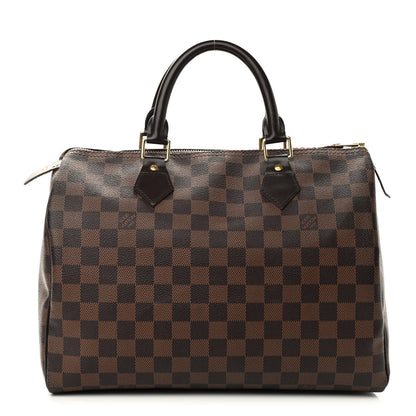 Louis Vuitton Damier Ebene Speedy 30 1 of 10
