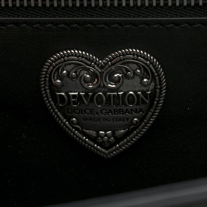 Dolce & Gabbana Nappa Medium Devotion Crossbody Bag Black 5 of 9
