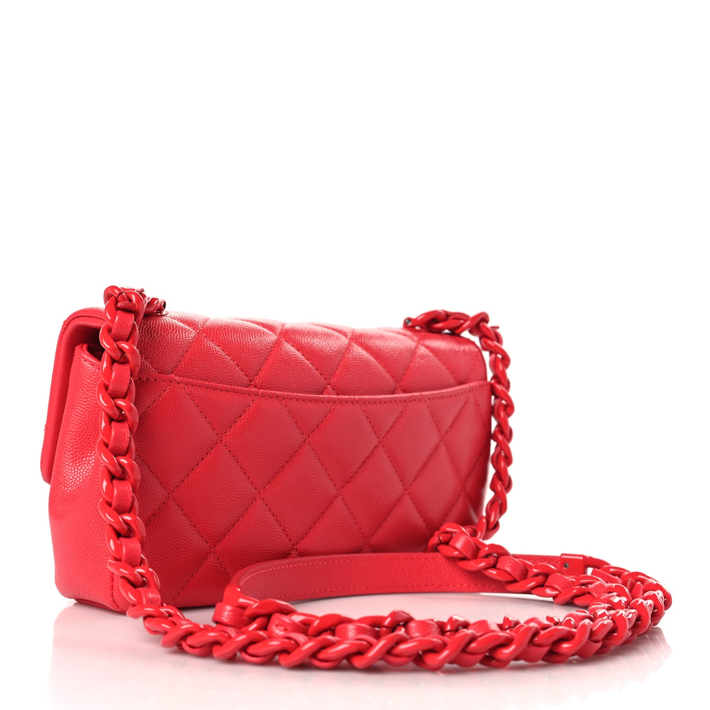 Caviar Quilted My Everything Small Flap Pink