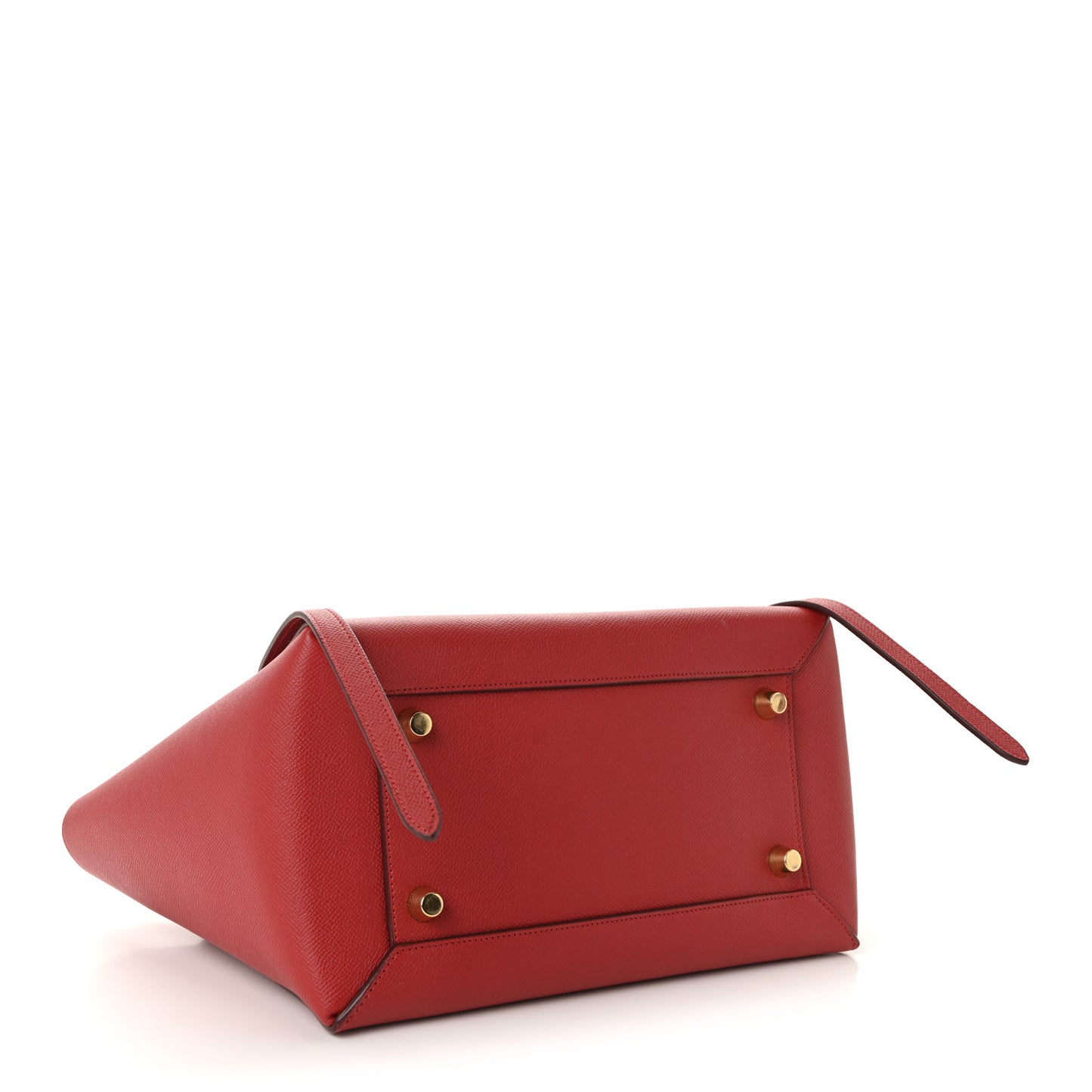 Grained Calfskin Mini Belt Bag Coquelicot