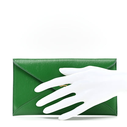 Prada Vitello Move Envelope Wallet Larice 2 of 7