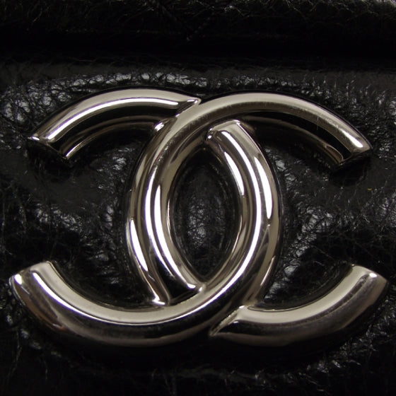 Chanel Leather On The Road Large Flap Black 13 of 13