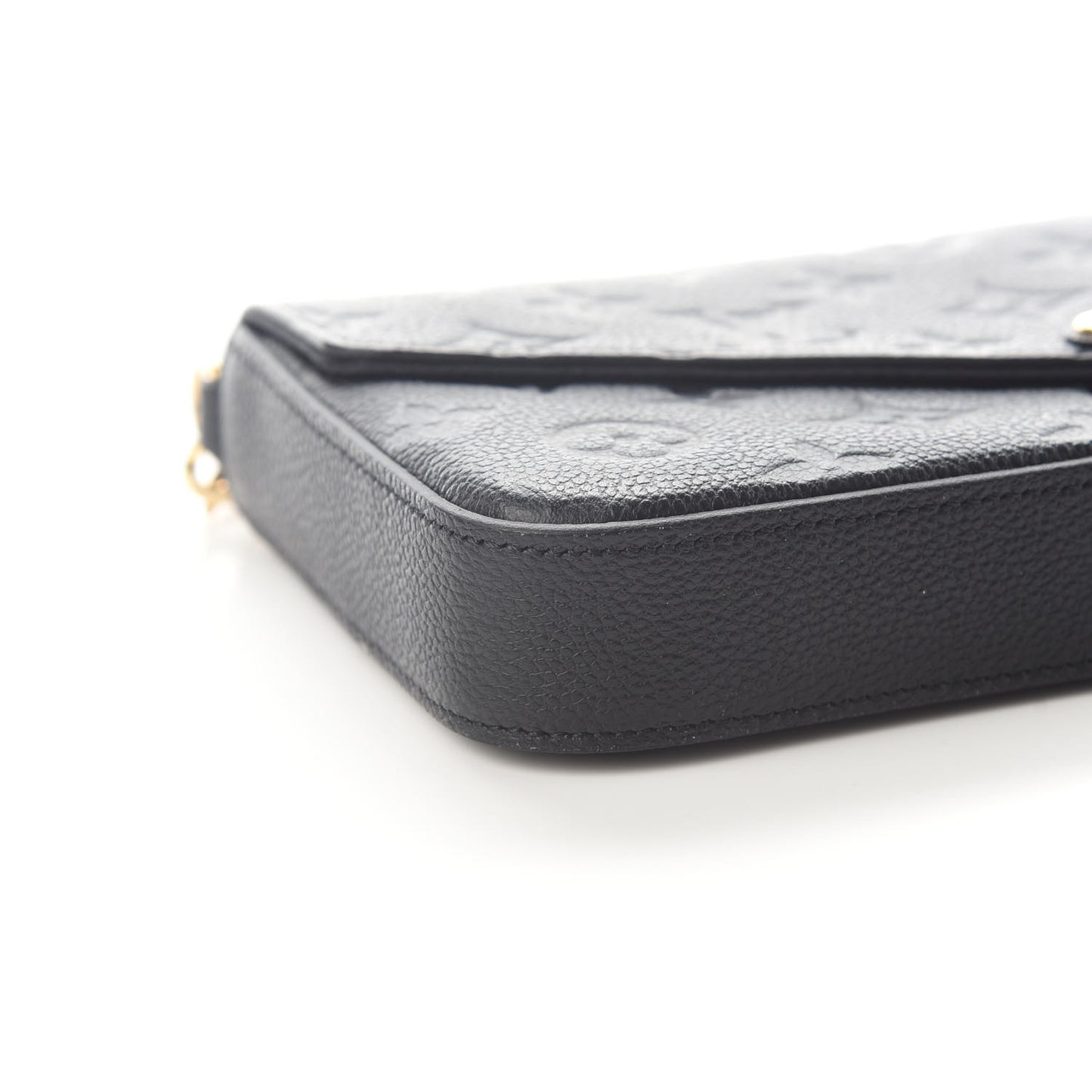 Empreinte Pochette Felicie Chain Wallet Black