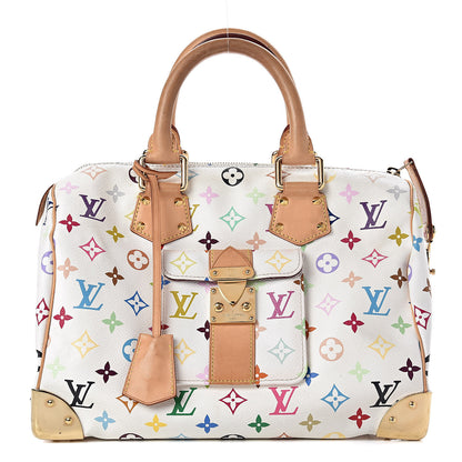 Louis Vuitton Monogram Multicolor Speedy 30 White 1 of 14