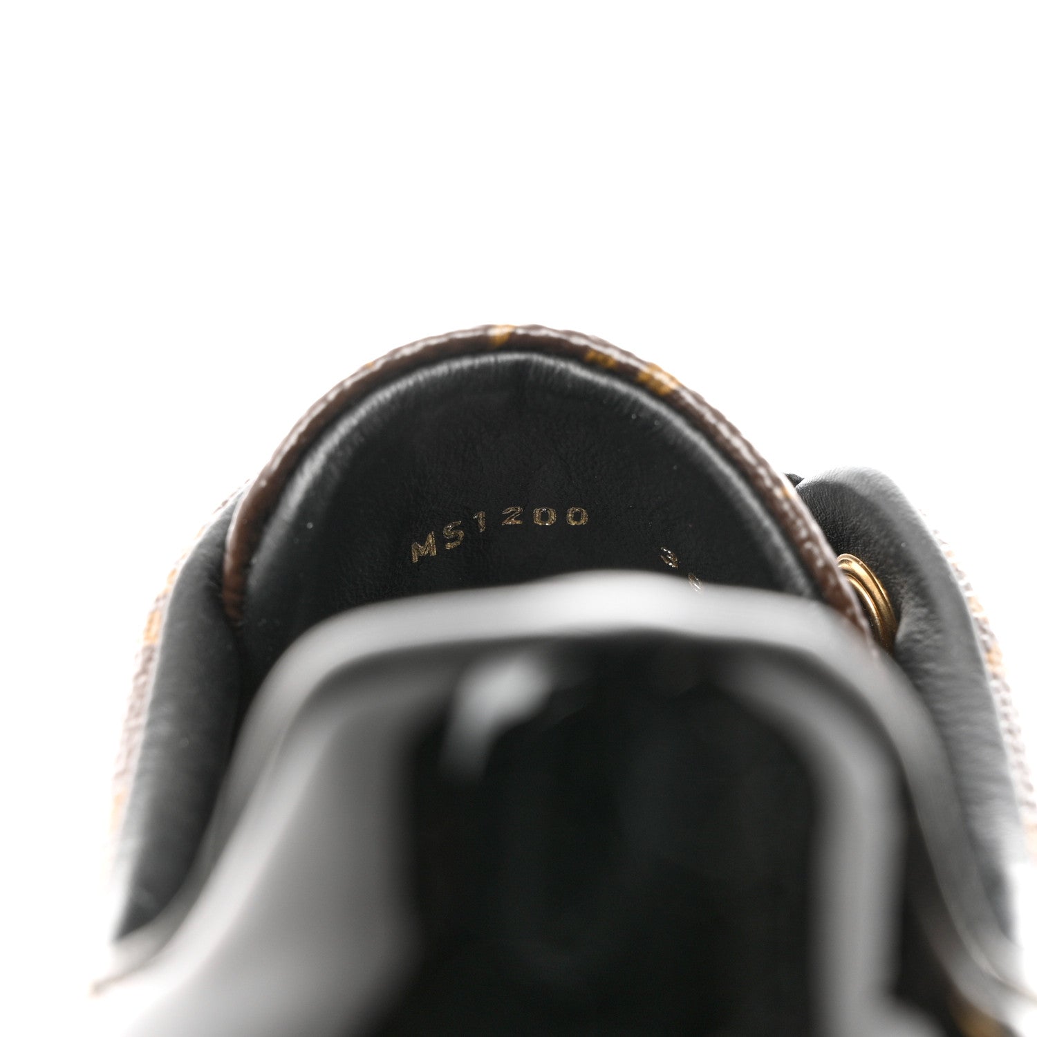 Louis Vuitton Patent Monogram Frontrow Sneakers 39 7 of 10