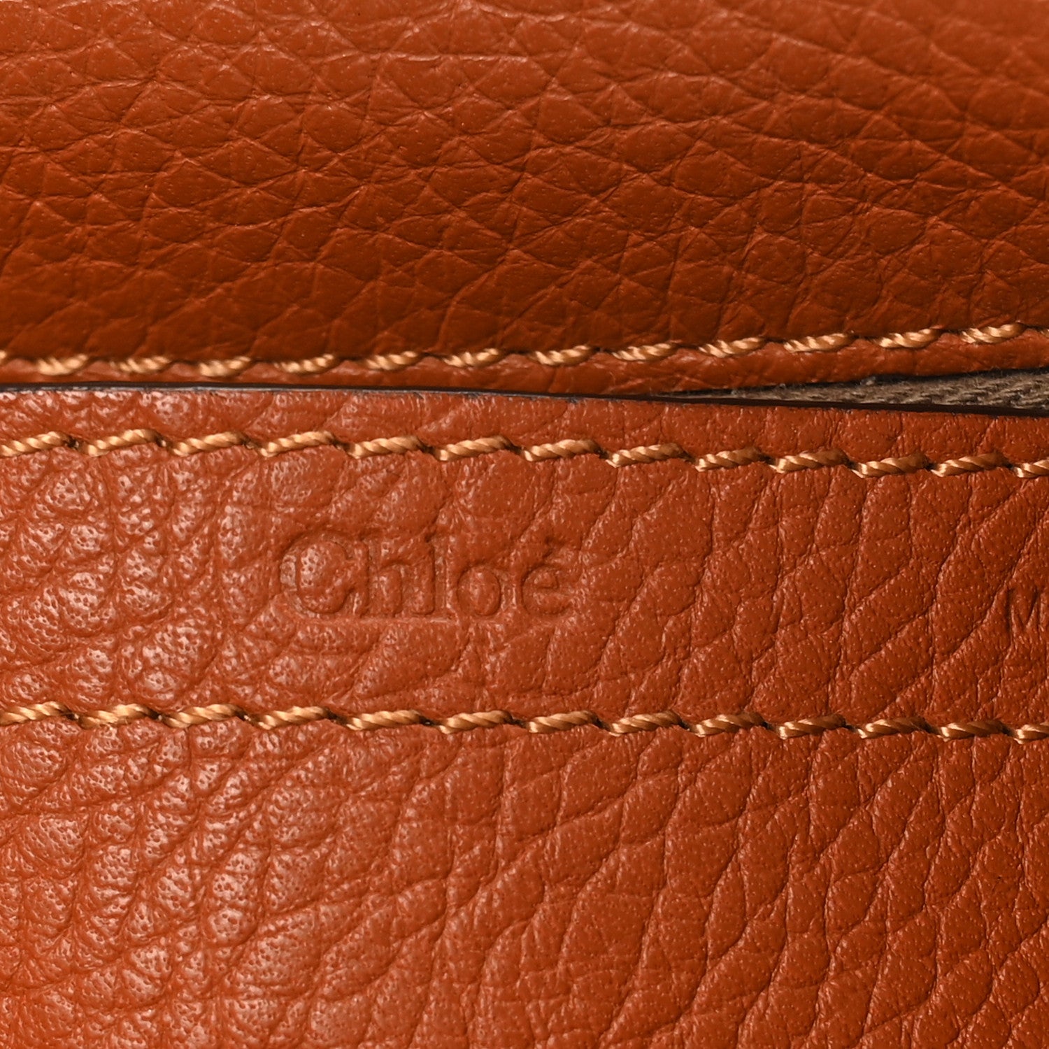 Chloe Calfskin Mini Marcie Round Crossbody Bag Tan 6 of 9