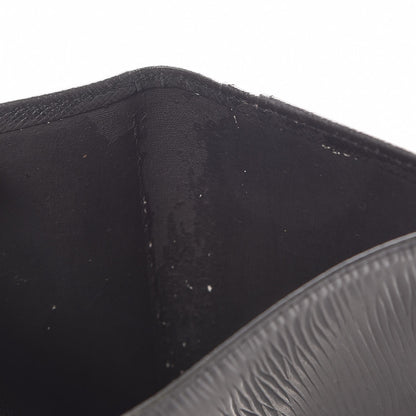 Louis Vuitton Epi French Purse Wallet Black 7 of 8