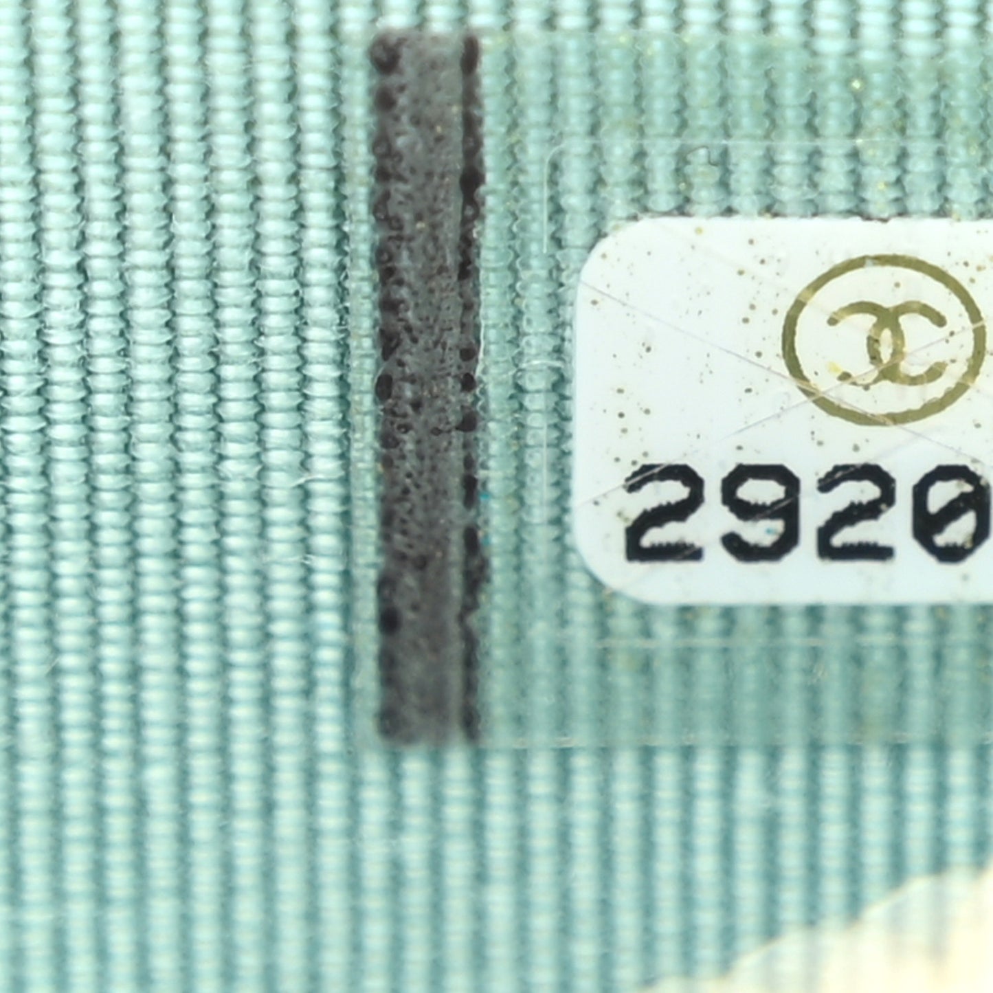 Caviar Quilted Zip Coin Purse Light Blue