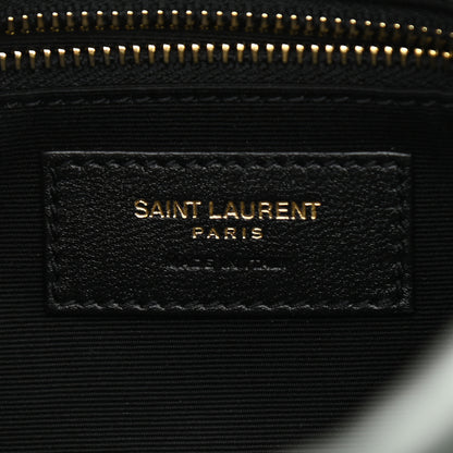 Saint Laurent Lambskin Quilted Victoire Camera Bag New Vert Fonce 6 of 7