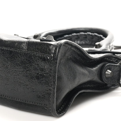 Balenciaga Agneau Arena Classic Hardware Le City Mini  Black 10 of 10