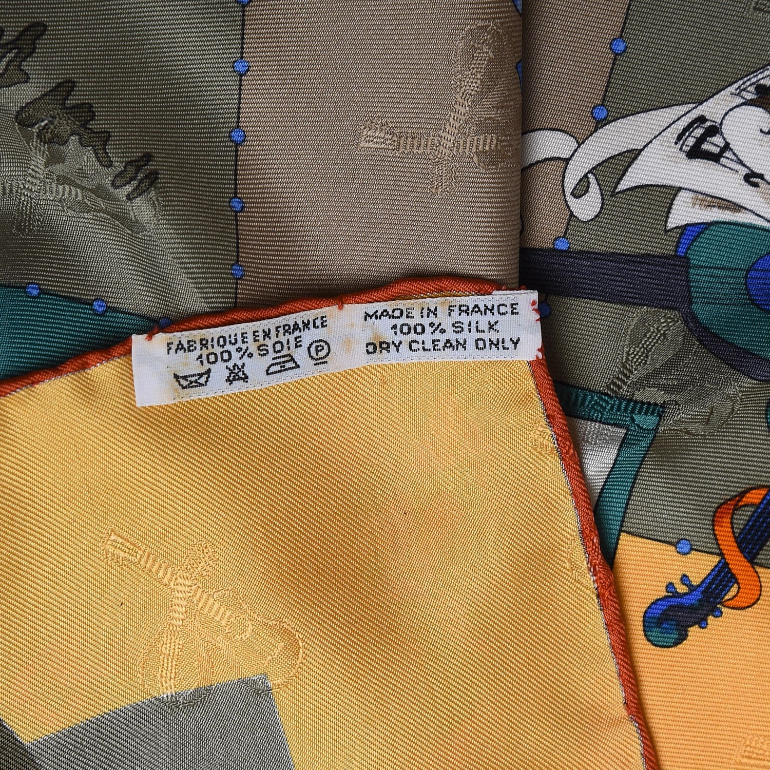 Hermes Silk Le Carnaval de Venise Scarf 90 9 of 9