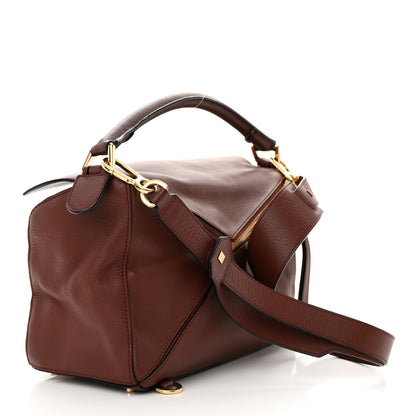 Loewe Calfskin Medium Puzzle Bag Prune 3 of 12