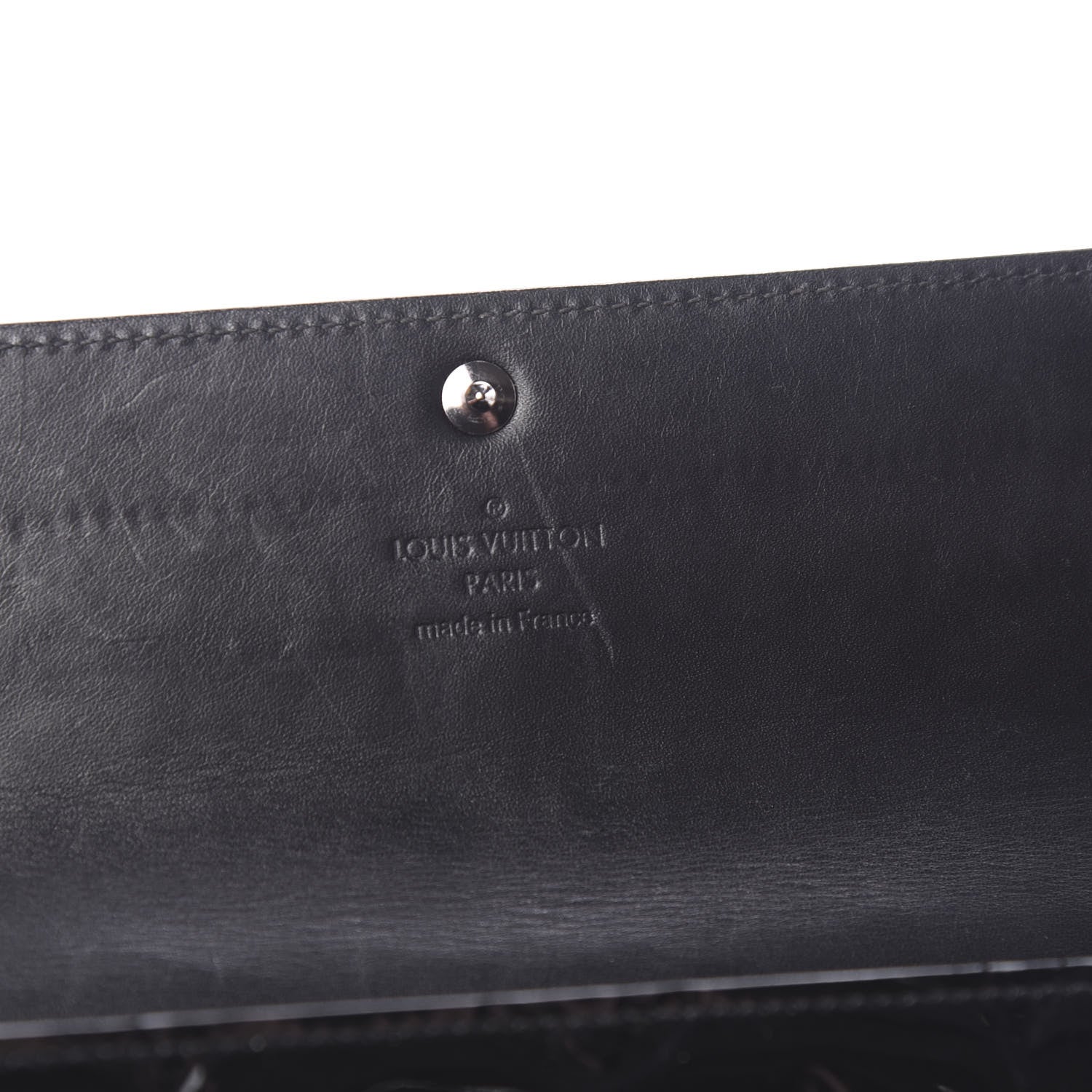 Louis Vuitton Vernis Sarah Wallet Blue Infini 5 of 11
