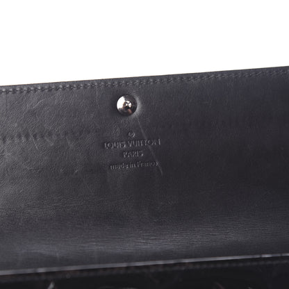 Louis Vuitton Vernis Sarah Wallet Blue Infini 5 of 11