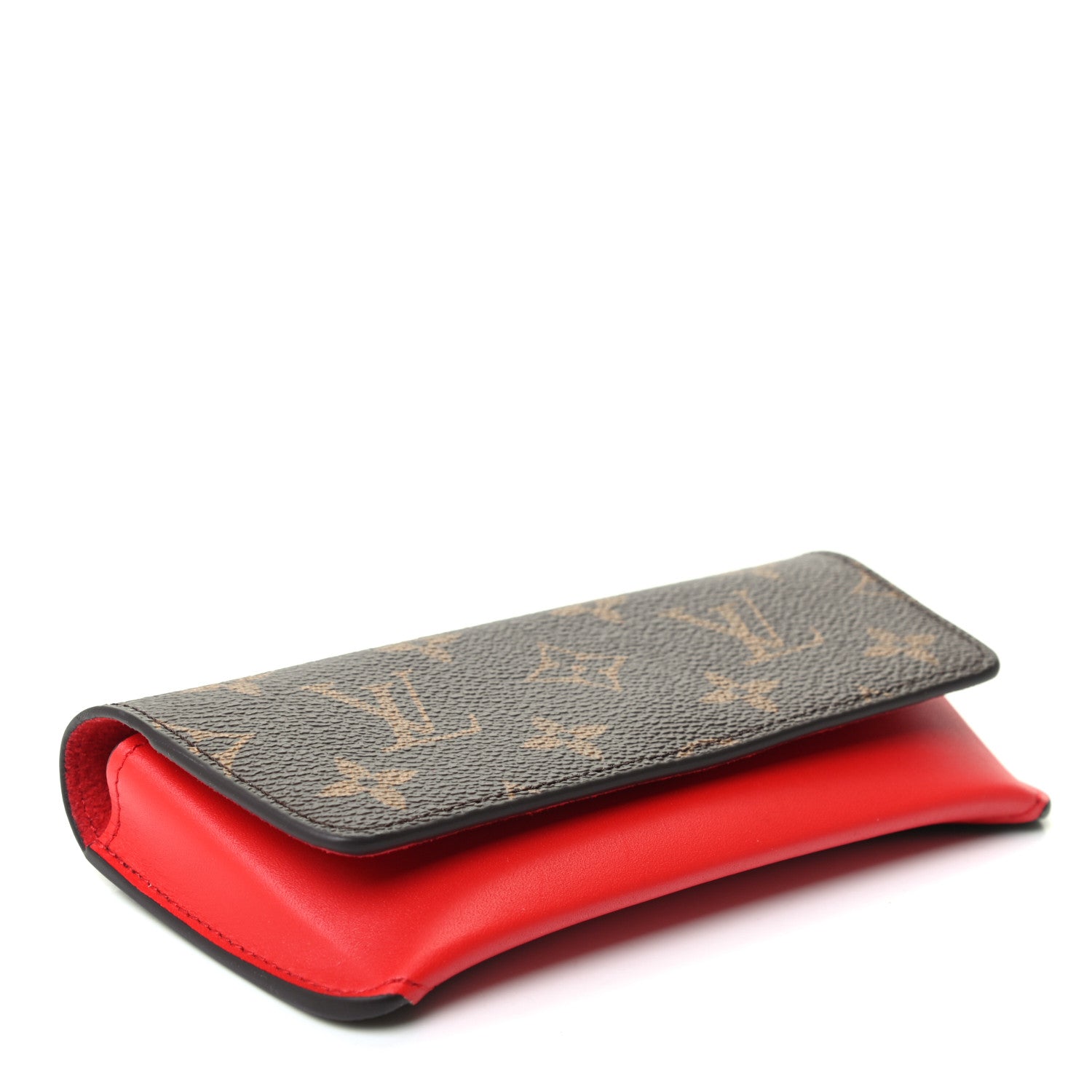 Louis Vuitton Monogram Woody Sunglass Case Rouge 4 of 6