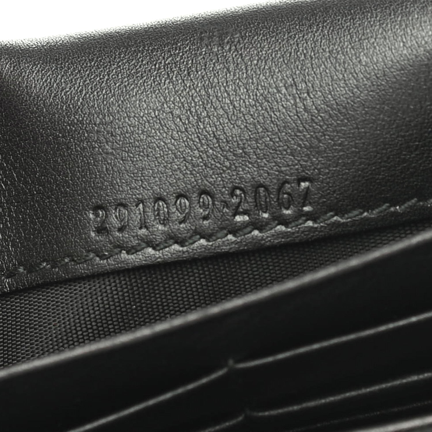 Gucci Soft Microguccissma Dice Continental Flap Wallet Black 5 of 5