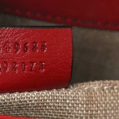 Gucci Microguccissima Medium Emily Chain Shoulder Bag Red 7 of 13