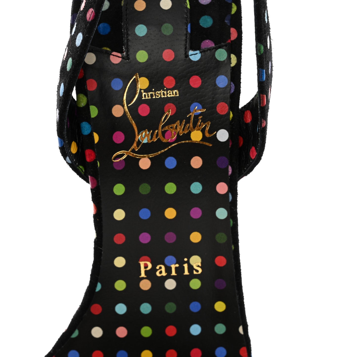 Suede O Marylin Sandals Heels 39 Black Multicolor