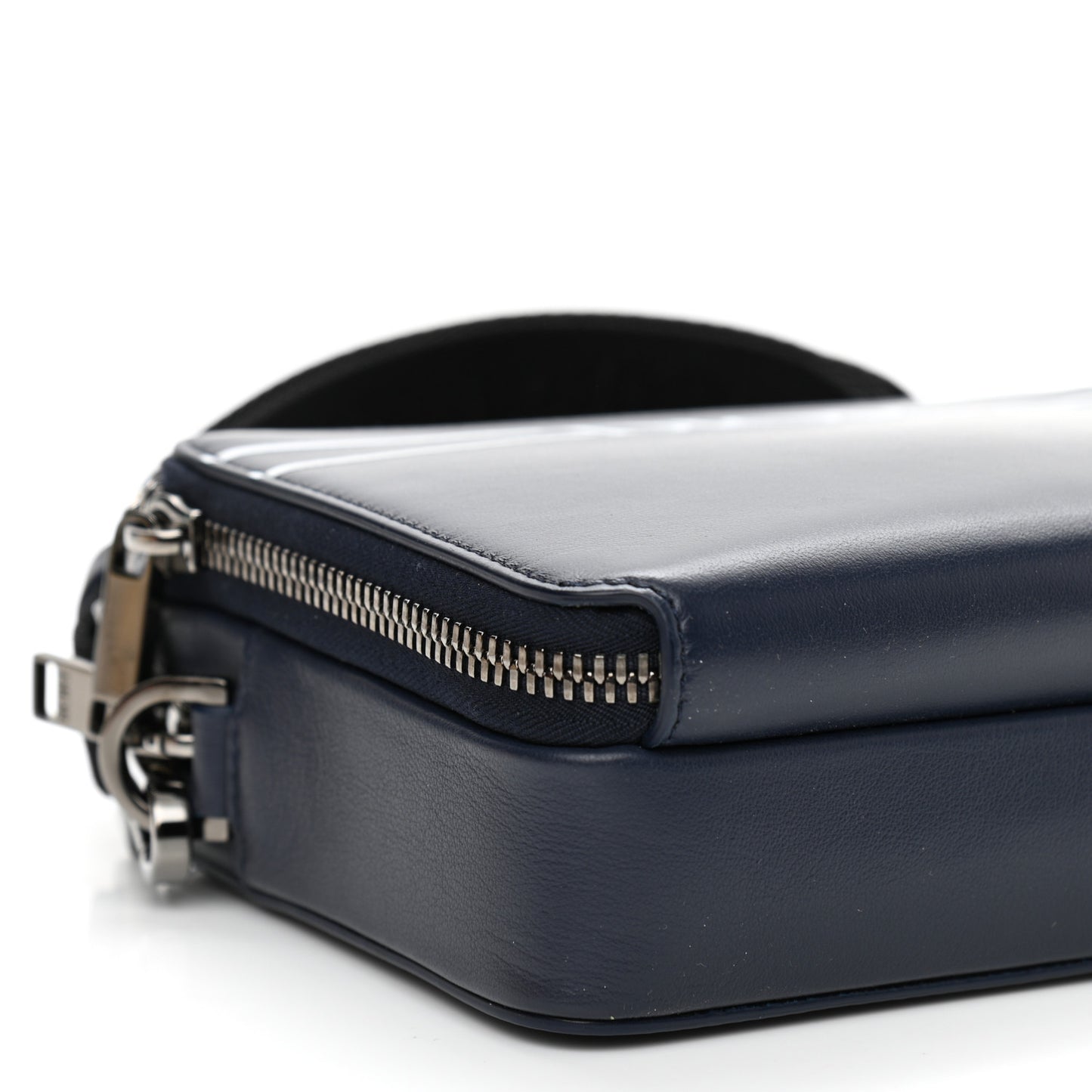 x Descente Double Zip Crossbody Navy Blue