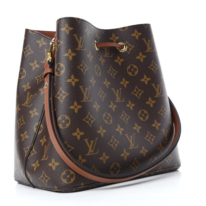Louis Vuitton Monogram Neonoe MM Caramel 3 of 9