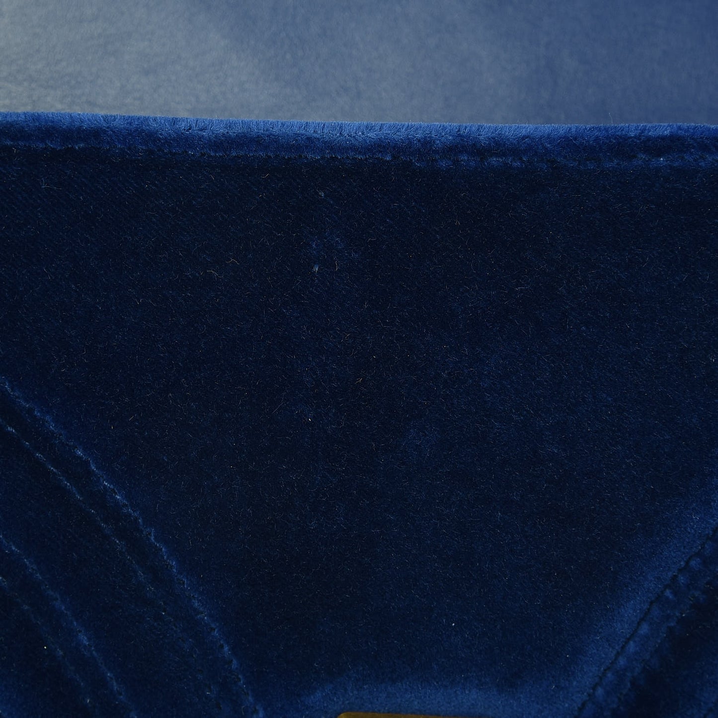Velvet Matelasse Small GG Marmont Shoulder Bag Cobalt Blue