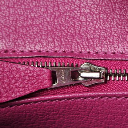 Hermes Togo Birkin 25 Rose Pourpre 10 of 35