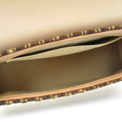 Louis Vuitton Monogram Ambre Tweedy Zip GM 7 of 9