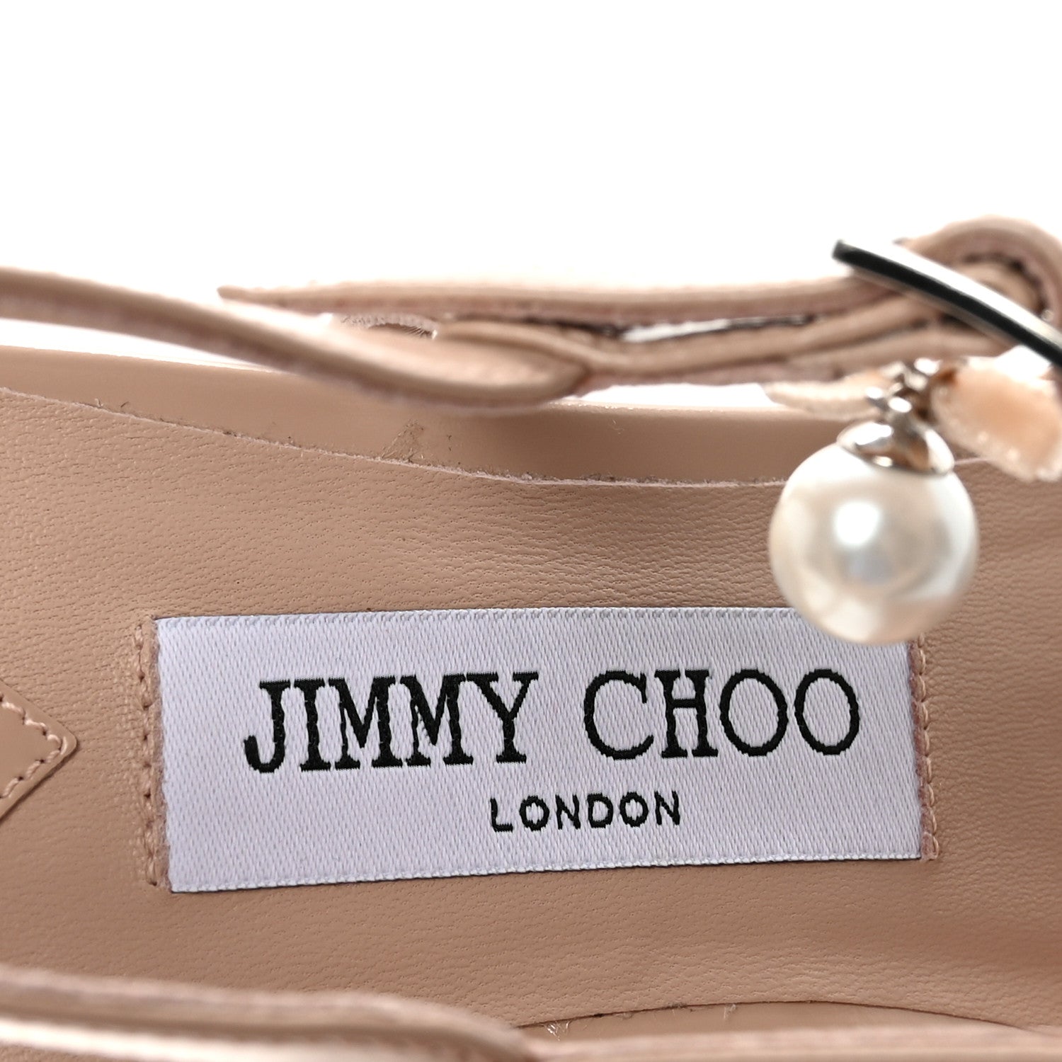 Jimmy Choo Calfskin Mesh Embroidered Aren 45 Slingback Pumps 40 Macaron 8 of 9