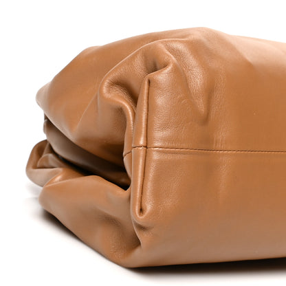 Bottega Veneta Smooth Butter Calf The Pouch Oversized Clutch Cammello 10 of 11