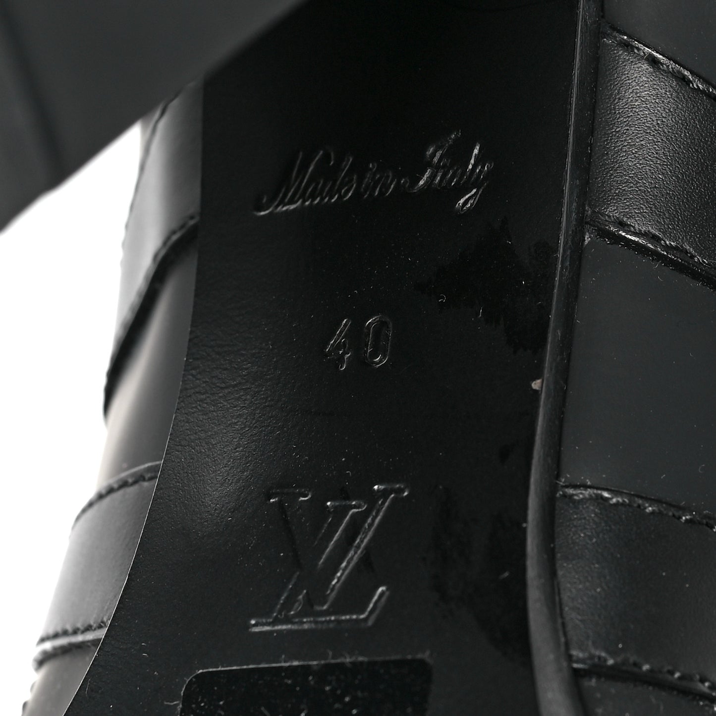 Suede Calfskin Monogram Star Trail Ankle Boots 40 Black