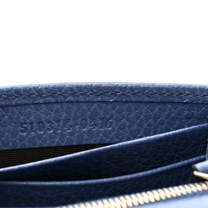 Gucci Dollar Calfskin Interlocking G Chain Wallet Caspian 7 of 12