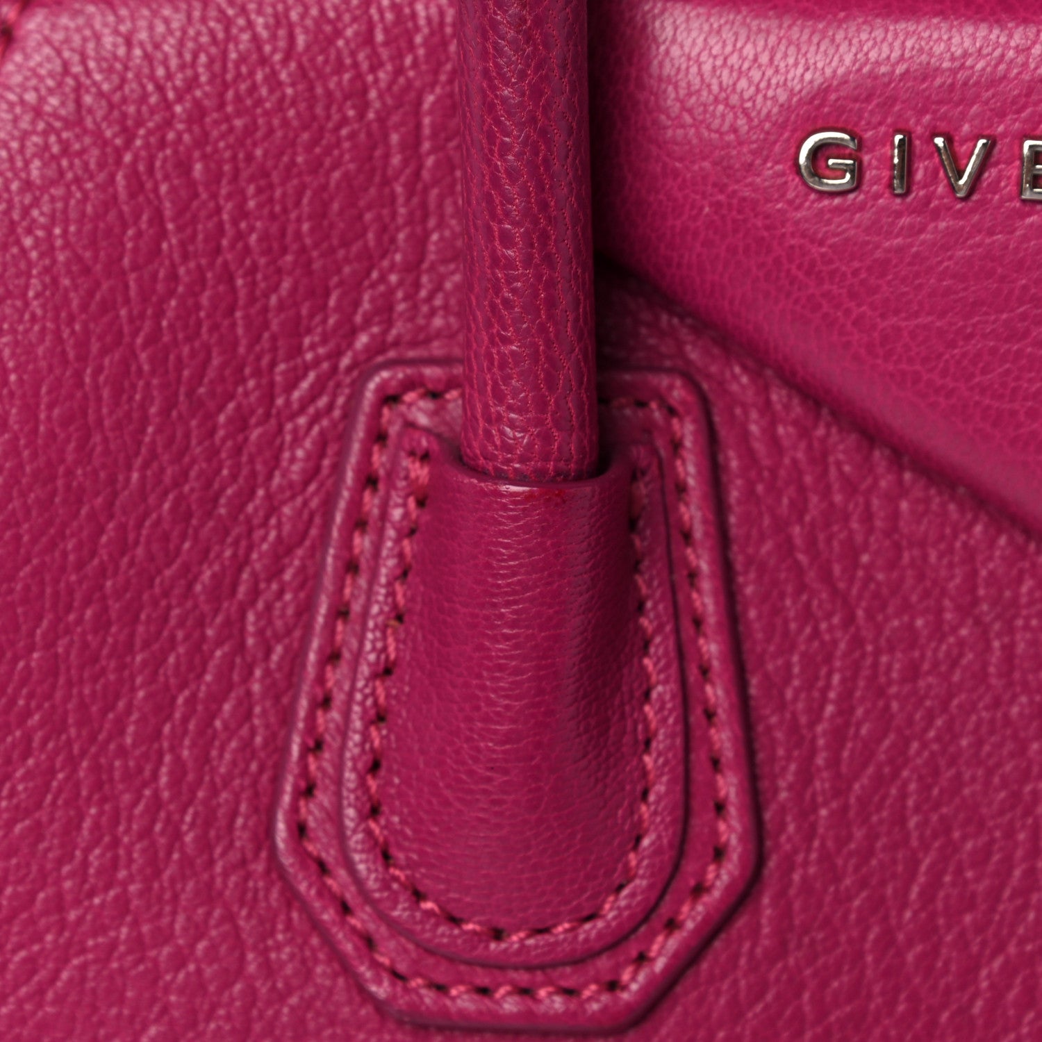 Givenchy Sugar Goatskin Mini Antigona Magenta 18 of 23