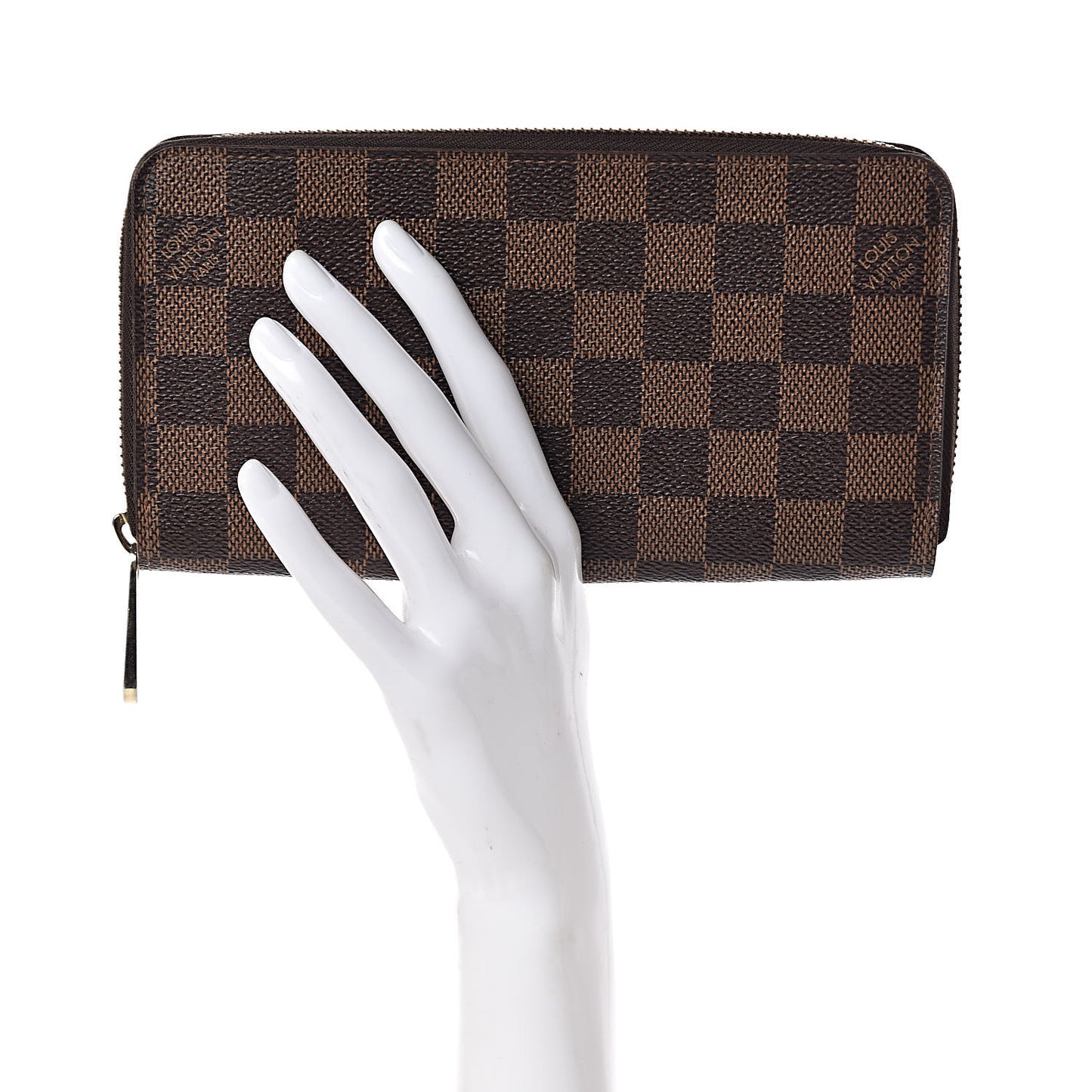 Damier Ebene Zippy Wallet